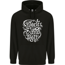 Rock and Roll Guitar Music Childrens Kids Hoodie Black
