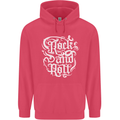 Rock and Roll Guitar Music Childrens Kids Hoodie Heliconia