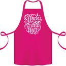 Rock and Roll Guitar Music Cotton Apron 100% Organic Pink