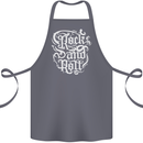 Rock and Roll Guitar Music Cotton Apron 100% Organic Steel