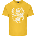 Rock and Roll Guitar Music Kids T-Shirt Childrens Yellow