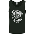 Rock and Roll Guitar Music Mens Vest Tank Top Black