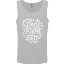 Rock and Roll Guitar Music Mens Vest Tank Top Sports Grey