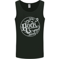 Rock and Roll Logo Mens Vest Tank Top Black
