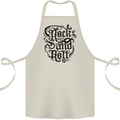 Rock and Roll Music Cotton Apron 100% Organic Natural