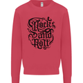 Rock and Roll Music Kids Sweatshirt Jumper Heliconia
