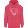 Rock n Roll Angel Childrens Kids Hoodie Heliconia