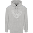 Rock n Roll Angel Childrens Kids Hoodie Sports Grey