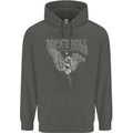 Rock n Roll Angel Childrens Kids Hoodie Storm Grey