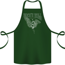 Rock n Roll Angel Cotton Apron 100% Organic Forest Green