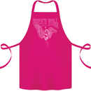 Rock n Roll Angel Cotton Apron 100% Organic Pink
