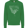 Rock n Roll Angel Kids Sweatshirt Jumper Irish Green