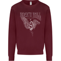 Rock n Roll Angel Kids Sweatshirt Jumper Maroon