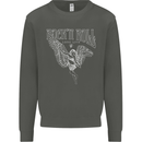 Rock n Roll Angel Kids Sweatshirt Jumper Storm Grey