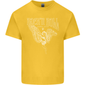 Rock n Roll Angel Kids T-Shirt Childrens Yellow