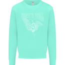 Rock n Roll Angel Mens Sweatshirt Jumper Peppermint
