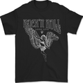 Rock n Roll Angel Mens T-Shirt 100% Cotton Black