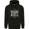 Rock n Roll Fresh Sound Childrens Kids Hoodie Black