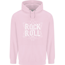 Rock n Roll Fresh Sound Childrens Kids Hoodie Light Pink