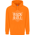 Rock n Roll Fresh Sound Childrens Kids Hoodie Orange