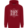 Rock n Roll Fresh Sound Childrens Kids Hoodie Red