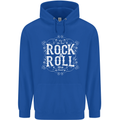 Rock n Roll Fresh Sound Childrens Kids Hoodie Royal Blue