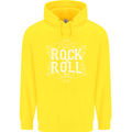 Rock n Roll Fresh Sound Childrens Kids Hoodie Yellow