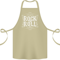 Rock n Roll Fresh Sound Cotton Apron 100% Organic Khaki