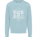 Rock n Roll Fresh Sound Kids Sweatshirt Jumper Light Blue