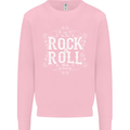 Rock n Roll Fresh Sound Kids Sweatshirt Jumper Light Pink