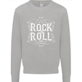 Rock n Roll Fresh Sound Kids Sweatshirt Jumper Sports Grey