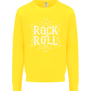 Rock n Roll Fresh Sound Kids Sweatshirt Jumper Yellow