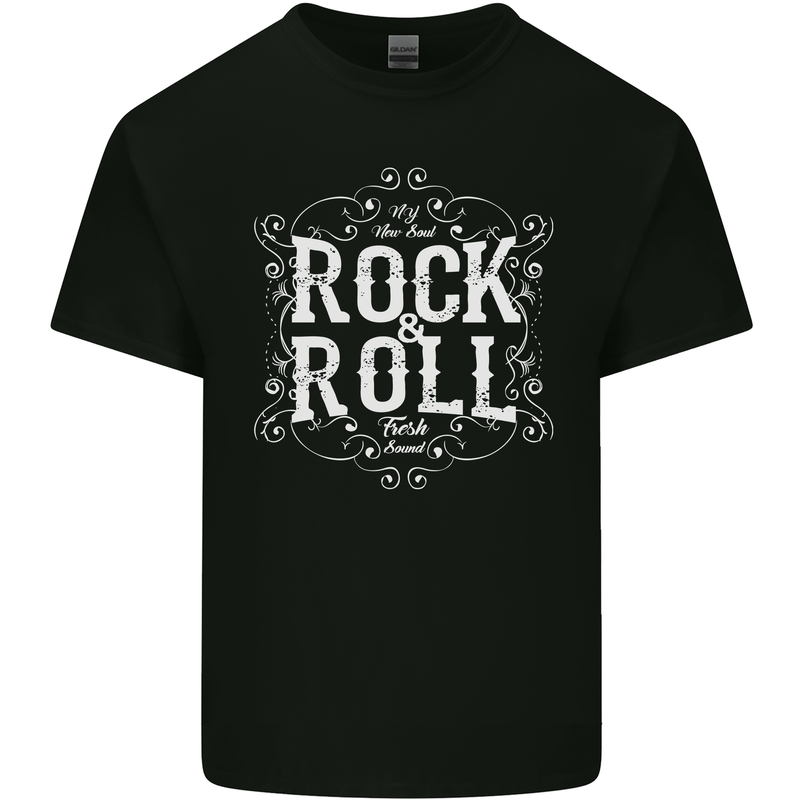 Rock n Roll Fresh Sound Kids T-Shirt Childrens Black