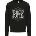 Rock n Roll Fresh Sound Mens Sweatshirt Jumper Black