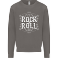 Rock n Roll Fresh Sound Mens Sweatshirt Jumper Charcoal