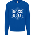 Rock n Roll Fresh Sound Mens Sweatshirt Jumper Royal Blue