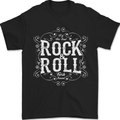 Rock n Roll Fresh Sound Mens T-Shirt 100% Cotton Black