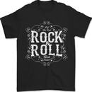 Rock n Roll Fresh Sound Mens T-Shirt 100% Cotton Black