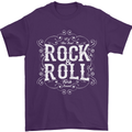 Rock n Roll Fresh Sound Mens T-Shirt 100% Cotton Purple