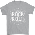 Rock n Roll Fresh Sound Mens T-Shirt 100% Cotton Sports Grey