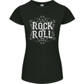 Rock n Roll Fresh Sound Womens Petite Cut T-Shirt Black