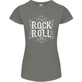 Rock n Roll Fresh Sound Womens Petite Cut T-Shirt Charcoal