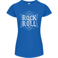 Rock n Roll Fresh Sound Womens Petite Cut T-Shirt Royal Blue