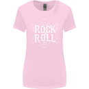 Rock n Roll Fresh Sound Womens Wider Cut T-Shirt Light Pink