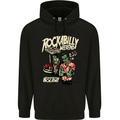 Rockabilly Weekend Music Hot Rod Mens Hoodie Black