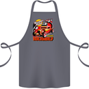 Rockabily Hot Rod Hotrod Dragster Cotton Apron 100% Organic Steel