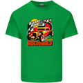 Rockabily Hot Rod Hotrod Dragster Kids T-Shirt Childrens Irish Green