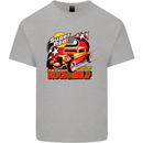 Rockabily Hot Rod Hotrod Dragster Kids T-Shirt Childrens Sports Grey