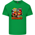 Rockabily Hot Rod Hotrod Dragster Mens Cotton T-Shirt Tee Top Irish Green