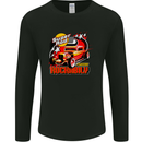 Rockabily Hot Rod Hotrod Dragster Mens Long Sleeve T-Shirt Black